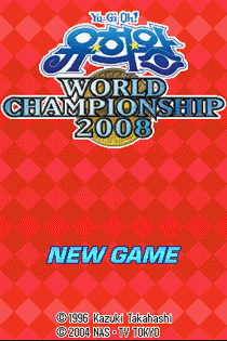 2215 - 游戏王-世界冠军2008 (韩)