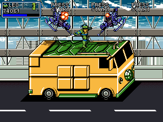 新增了一个OPENBOR游戏 忍者神龟2-NES复制版